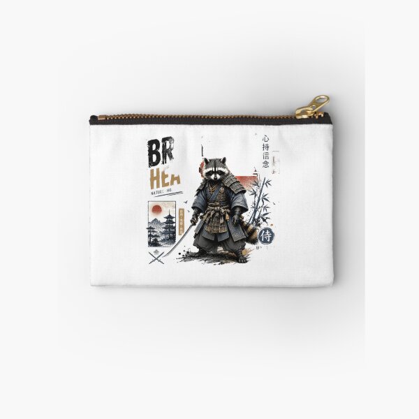 Item preview, Raccoon Samurai Warrior Mindset Belief Nature Honor Freedom designed and sold by SkeletonsDanger.