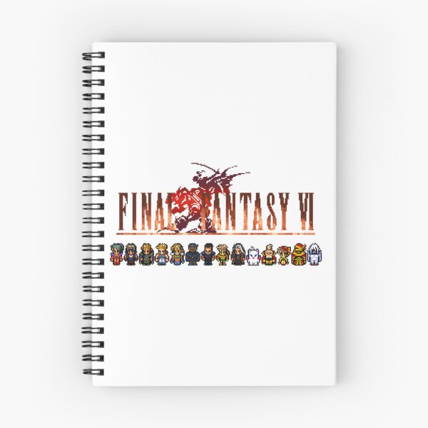 Item preview, Final Fantasy VI. Logo Game 8 bit designed and sold by DUA-Collection.
