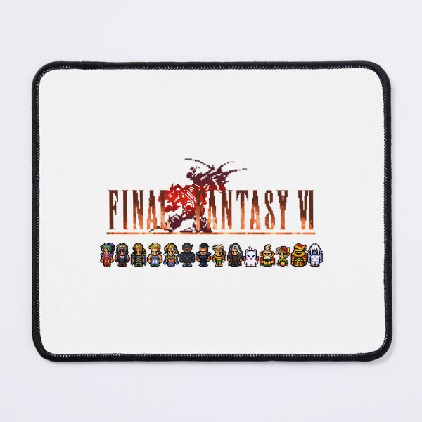 Item preview, Final Fantasy VI. Logo Game 8 bit designed and sold by DUA-Collection.