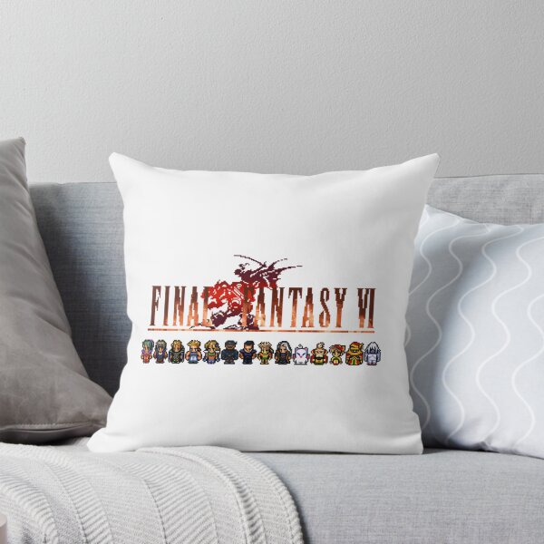 Item preview, Final Fantasy VI. Logo Game 8 bit designed and sold by DUA-Collection.