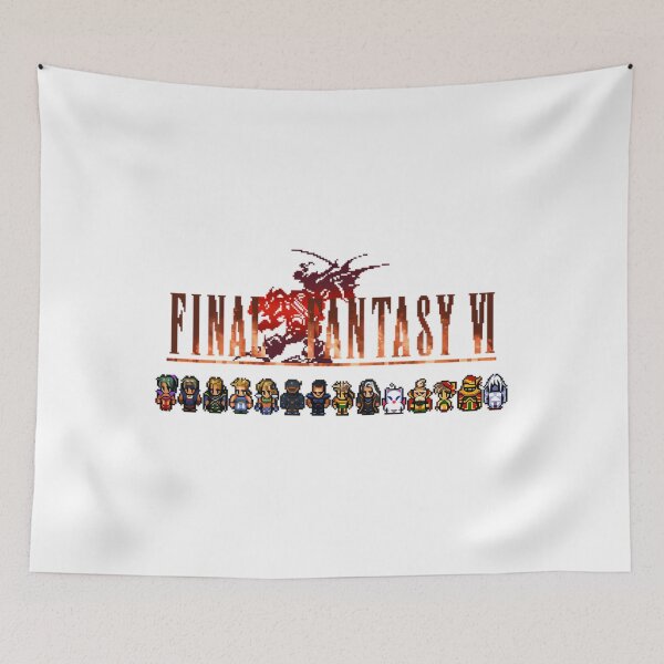 Artikelvorschau, Final Fantasy VI. Logo-Spiel (8 Bit) entworfen und verkauft von DUA-Collection.
