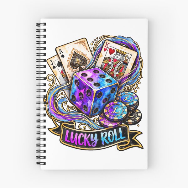 Item preview, Lucky Roll Magical Dice And Poker Cards designed and sold by Munib302.