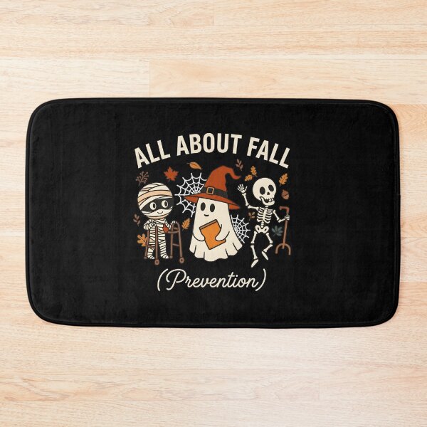 Item preview, All About Fall Prevention Cute Halloween Characters Art designed and sold by OlyvieArt.