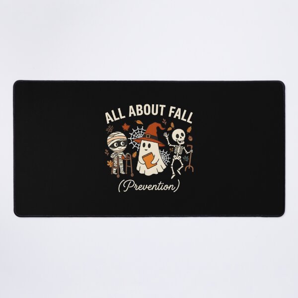 Item preview, All About Fall Prevention Cute Halloween Characters Art designed and sold by OlyvieArt.