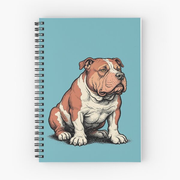Item preview, The Iron Jowl: Vintage American Staffordshire Terrier Art Print designed and sold by FreiherrPK.