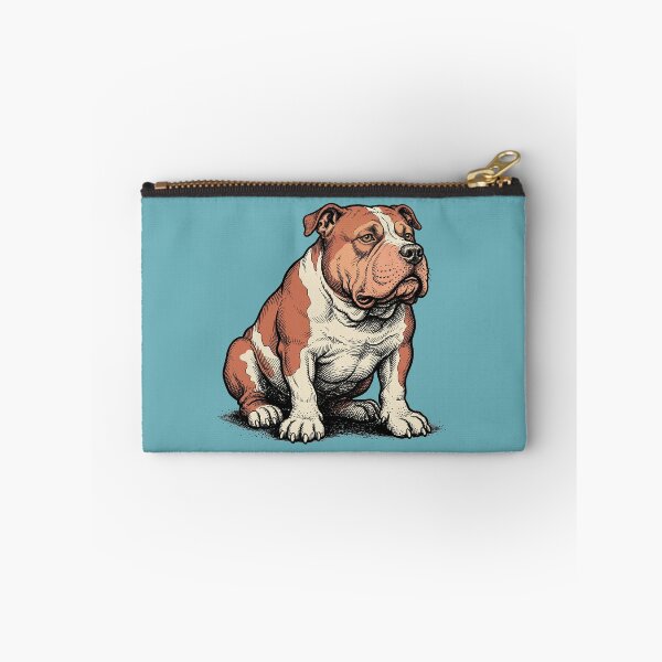 Item preview, The Iron Jowl: Vintage American Staffordshire Terrier Art Print designed and sold by FreiherrPK.