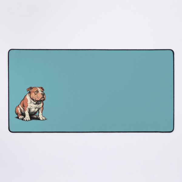 Item preview, The Iron Jowl: Vintage American Staffordshire Terrier Art Print designed and sold by FreiherrPK.