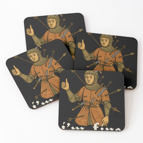 Item preview, I'M Fine Medieval designed and sold by vybrnthouse.