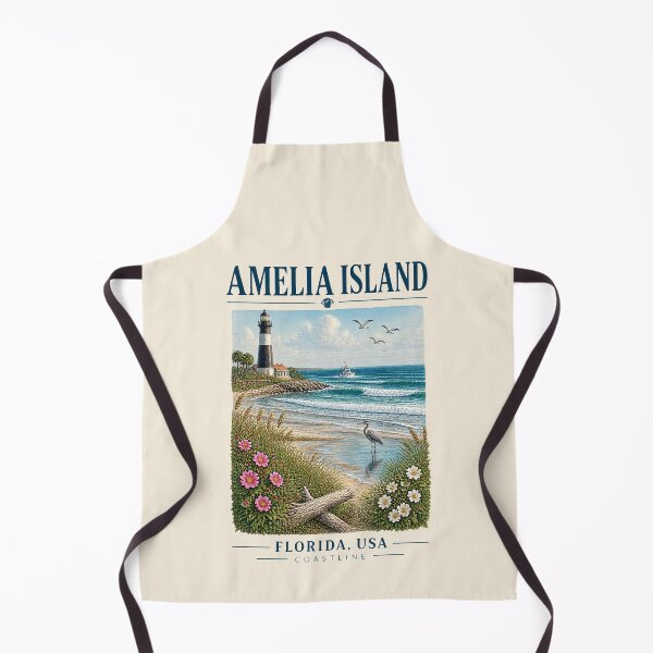 Item preview, Amelia Island, Amelia Island, Florida, USA [Modern Travel Poster] designed and sold by elektronen.