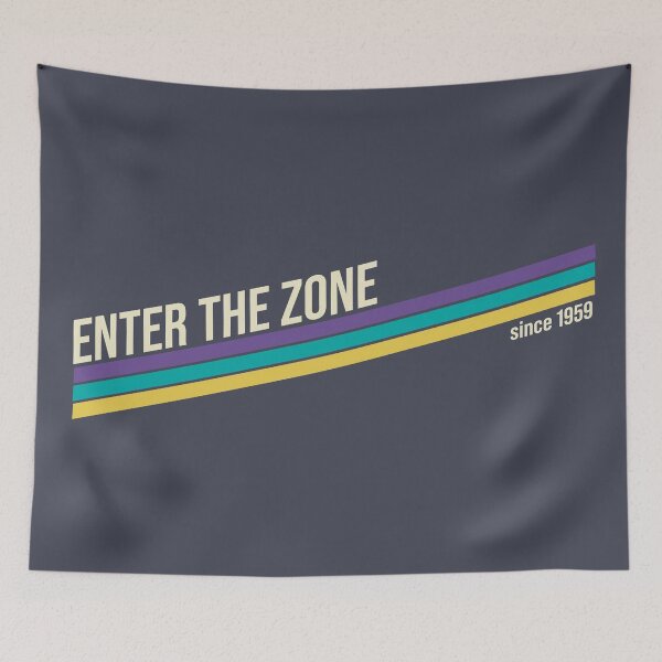 Item preview, Enter the Zone Retro TV T-Shirt | Classic 1959 Sci-Fi Television Design designed and sold by VoglR.