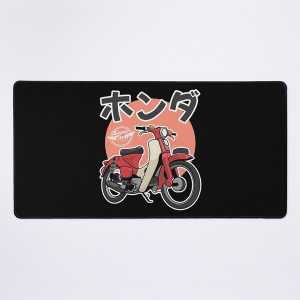 Item preview, Super Cub Motorcycle Retro - Vintage Japanese designed and sold by louda02.