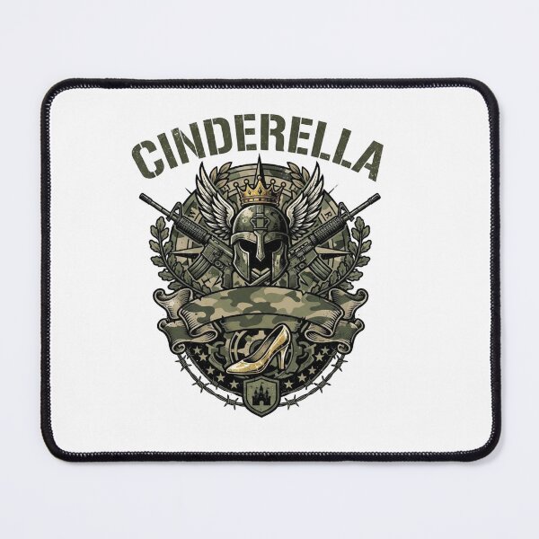 Item preview, Cinderella Military Tactical Ops Princess Design designed and sold by Scorpion Creative.