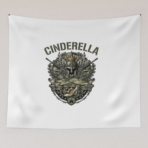 Item preview, Cinderella Military Tactical Ops Princess Design designed and sold by Scorpion Creative.