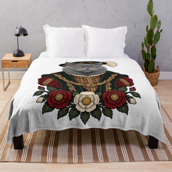 Item preview, Arte del gato real del rey Tudor designed and sold by Old's Cool Cat Studio.