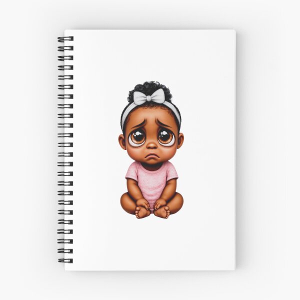 Item preview, Ebony Baby Girl Sad: Tender Eyes Collection  designed and sold by EscapeArtist13.