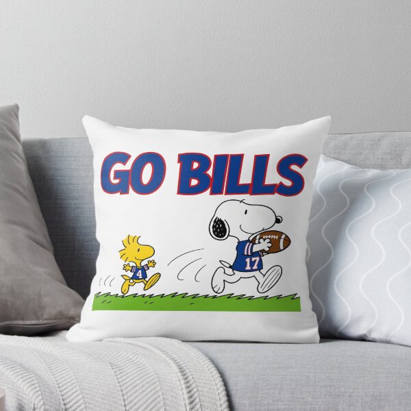 Item preview, Snoopy & Woodstock Buffalo Bills Football Retro F442 designed and sold by GLUVY-THEME.