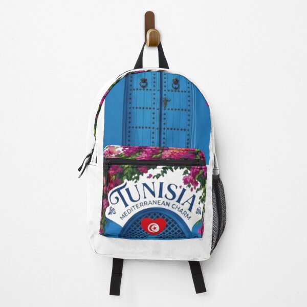 Item preview, Sidi Bou Said Blue Door & Bougainvillea - Traditional Tunisian Architecture designed and sold by Salma.Store.