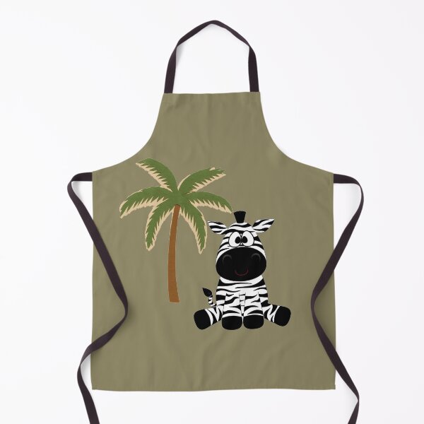 Item preview, Zebra Under a Palm Tree designed and sold by Chameleon by Ewa .