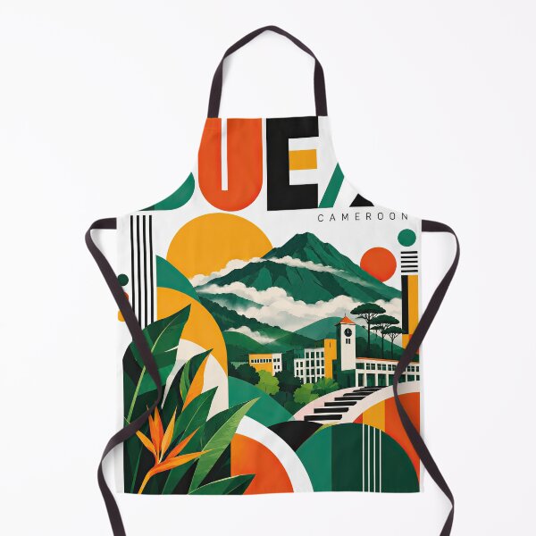 Item preview, Colorful geometric poster illustration featuring the Cameroon la designed and sold by ckybe.