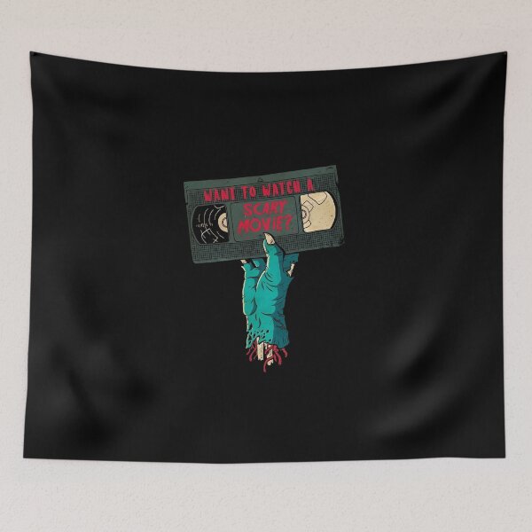 Item preview, Scary Movie VHS Zombie Hand Retro Horror designed and sold by NAPIPIPIarts.
