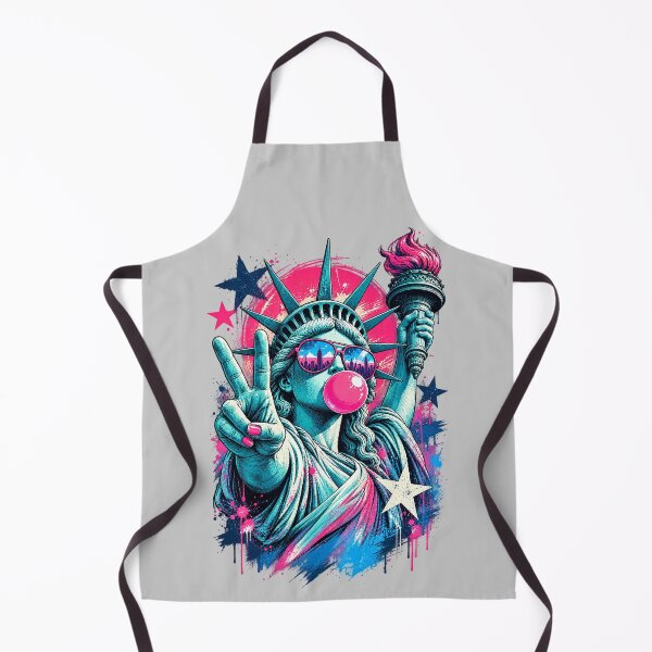 Item preview, Statue of Liberty Bubblegum Pop Art designed and sold by ElizBurkes.