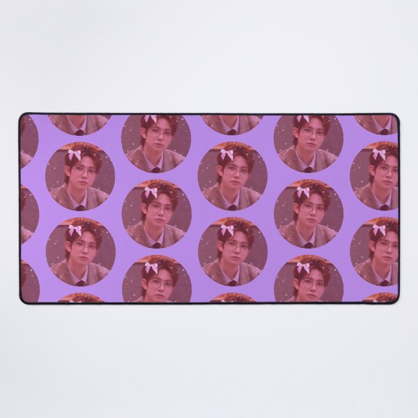 Item preview, HEESEUNG Pink ribbon- Big icon Lavender version designed and sold by Enhyconss.
