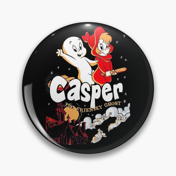 Item preview, Casper The Friendly Ghost Halloween Broomstick designed and sold by NAPIPIPIarts.