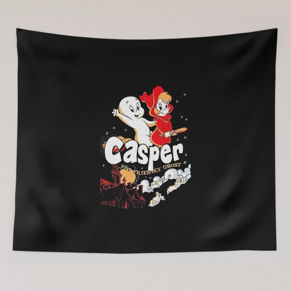 Item preview, Casper The Friendly Ghost Halloween Broomstick designed and sold by NAPIPIPIarts.