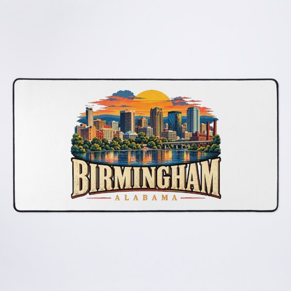 Item preview, Vintage Birmingham Alabama Travel Souvenir Landmark Gift designed and sold by MichaeIRellov.