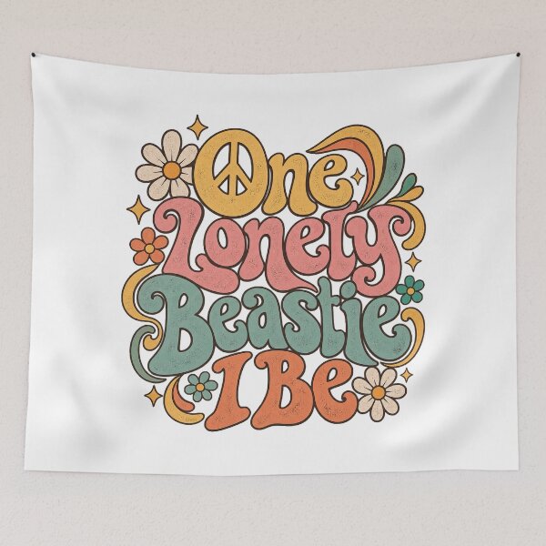 Item preview, One Lonely Beastie I Be, Hip Hop Art designed and sold by graphic-genie.