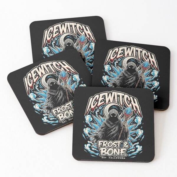 Item preview, Ice Witch Frost and Bone Halloween Design Graphic Tee v11 designed and sold by DarylWelsh2024.