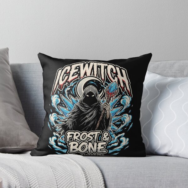Item preview, Ice Witch Frost and Bone Halloween Design Graphic Tee v11 designed and sold by DarylWelsh2024.
