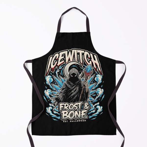 Item preview, Ice Witch Frost and Bone Halloween Design Graphic Tee v11 designed and sold by DarylWelsh2024.