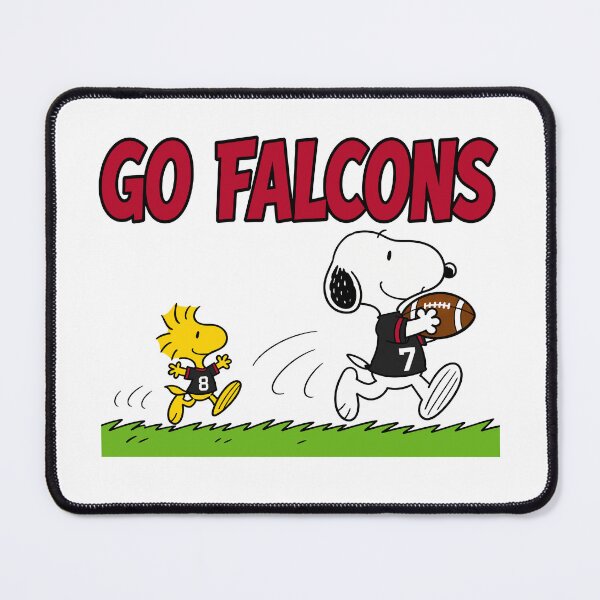 Item preview, Snoopy & Woodstock Atlanta Falcons Football Retro F443 designed and sold by GLUVY-THEME.