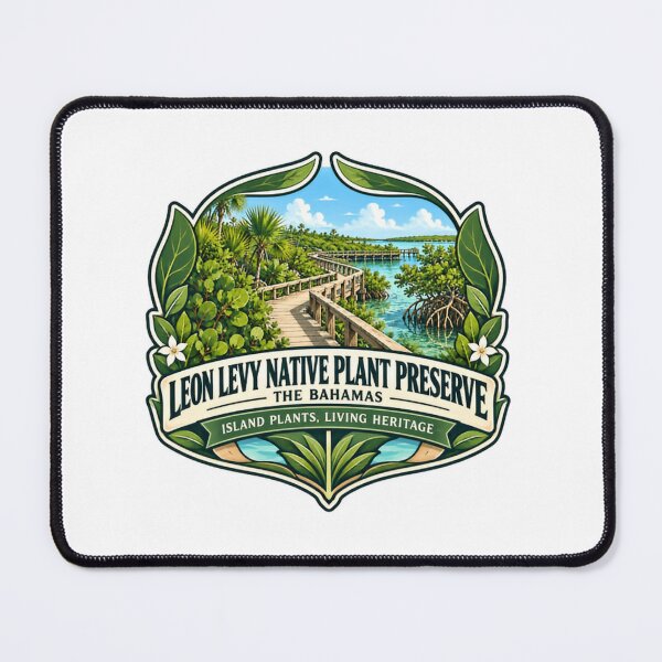 Item preview, Leon Levy Native Plant Preserve The Bahamas Island Plants Living Heritage Traveler Souvenir designed and sold by Simsimah26Parks.