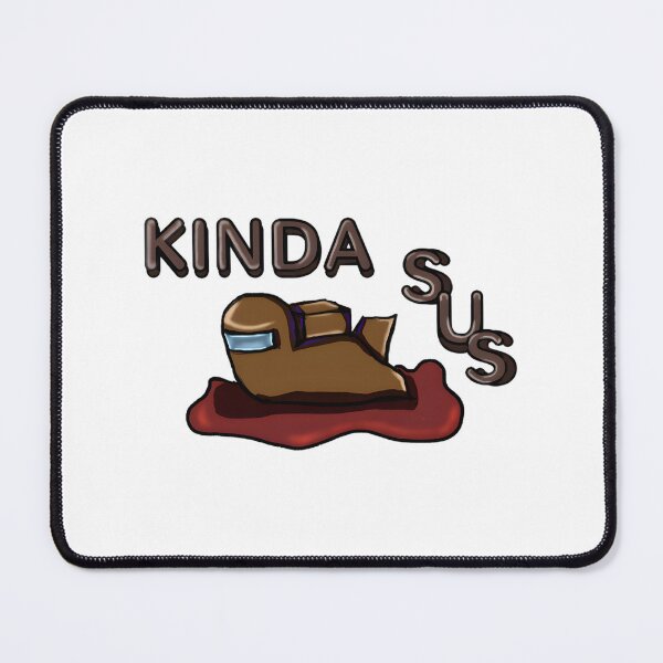 Item preview, Kinda Sus Brown Minimalist Character Design with Playful Vibes designed and sold by Oniel Cambara.