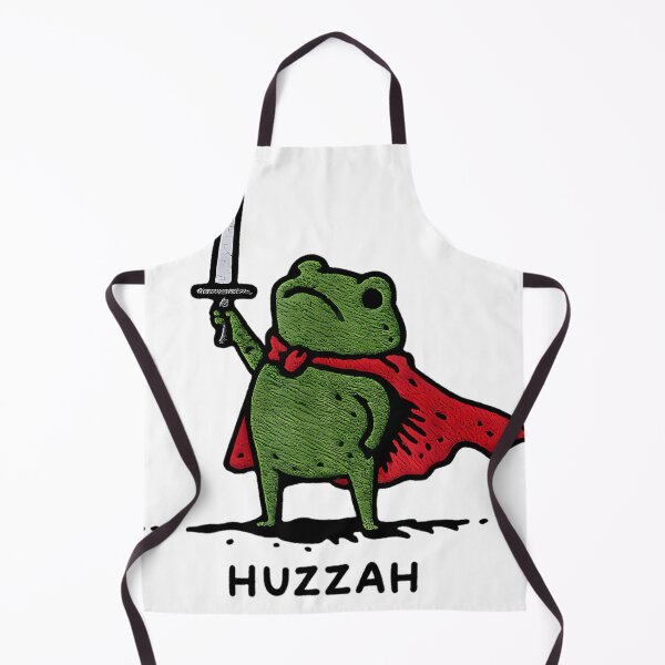 Item preview, Huzzah Frog With Sword designed and sold by vybrnthouse.
