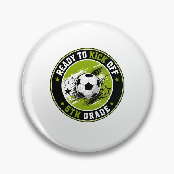 Item preview, Ready To Kick Off 5th Grade Soccer Player First Day School Student designed and sold by RetroMini2026.