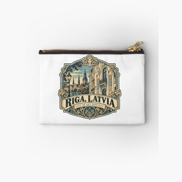 Item preview, Riga Latvia City Of Art Nouveau European Architecture Travel Souvenir designed and sold by Simsimah26Parks.