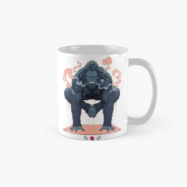 Item preview, Hot Yoga Crow Pose – Funny Sasquatch Arm Balance Design designed and sold by Whimsy Trail Co.