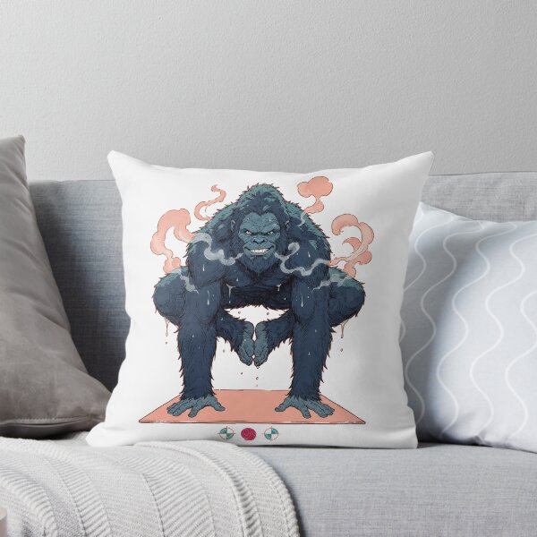 Item preview, Hot Yoga Crow Pose – Funny Sasquatch Arm Balance Design designed and sold by Whimsy Trail Co.