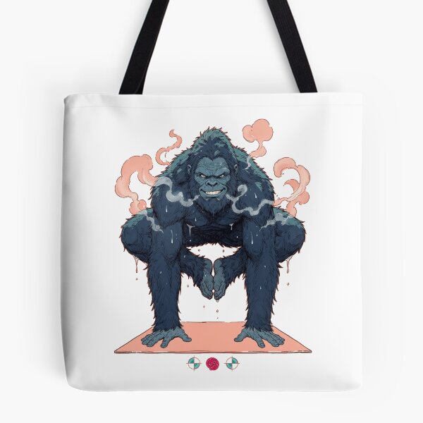 Item preview, Hot Yoga Crow Pose – Funny Sasquatch Arm Balance Design designed and sold by Whimsy Trail Co.
