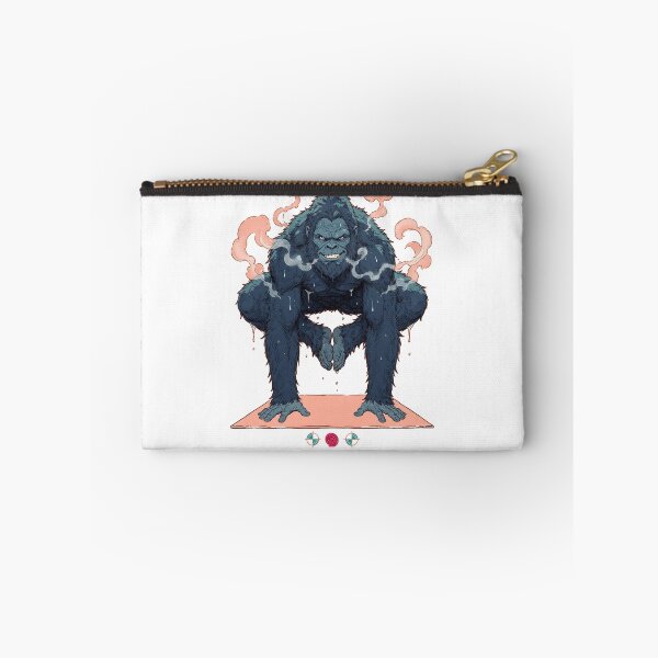 Item preview, Hot Yoga Crow Pose – Funny Sasquatch Arm Balance Design designed and sold by Whimsy Trail Co.