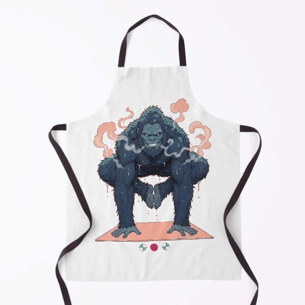 Item preview, Hot Yoga Crow Pose – Funny Sasquatch Arm Balance Design designed and sold by Whimsy Trail Co.