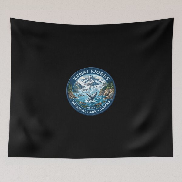 Item preview, Kenai Fjords National Park  Alaska  designed and sold by TulipaGraphics.