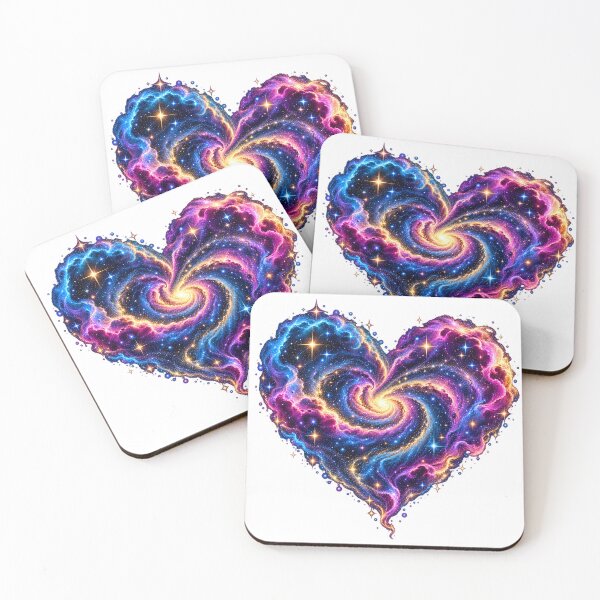 Item preview, Radiant Cosmic Heart of Love designed and sold by New Wave Artworks & Odds &Ends.