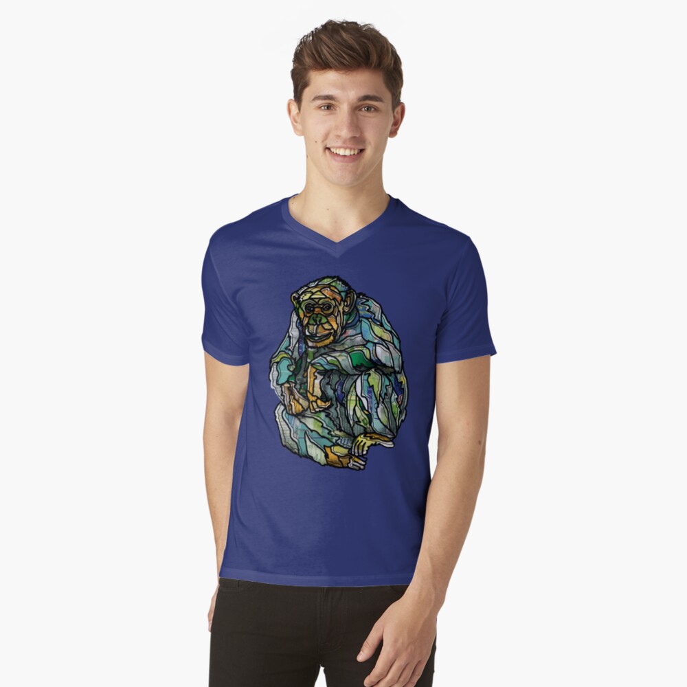 Item preview, V-Neck T-Shirt designed and sold by Packeredo.