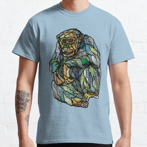 Sitting Chimpansee Classic T-Shirt