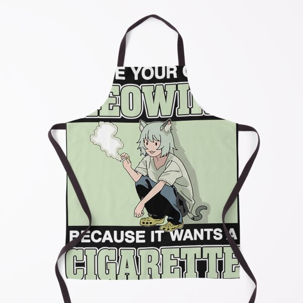 Item preview, Meowing Because It Wants A Cigarette designed and sold by vybrnthouse.