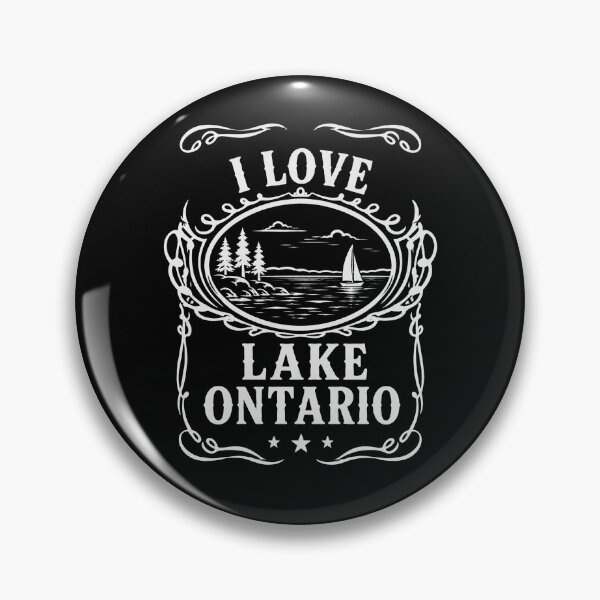 Item preview, I Love Lake Ontario Great Lakes Outdoors Fishing Camping Gift designed and sold by THREE LITTLE BEANS.